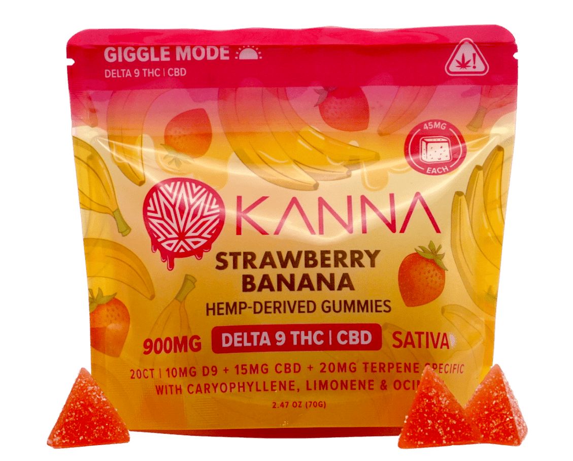 delta 9 gummy sativa strawberry banana kanna