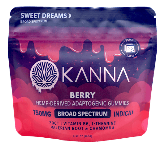 "Sweet Dreams" Adaptogenic Gummies - KANNA