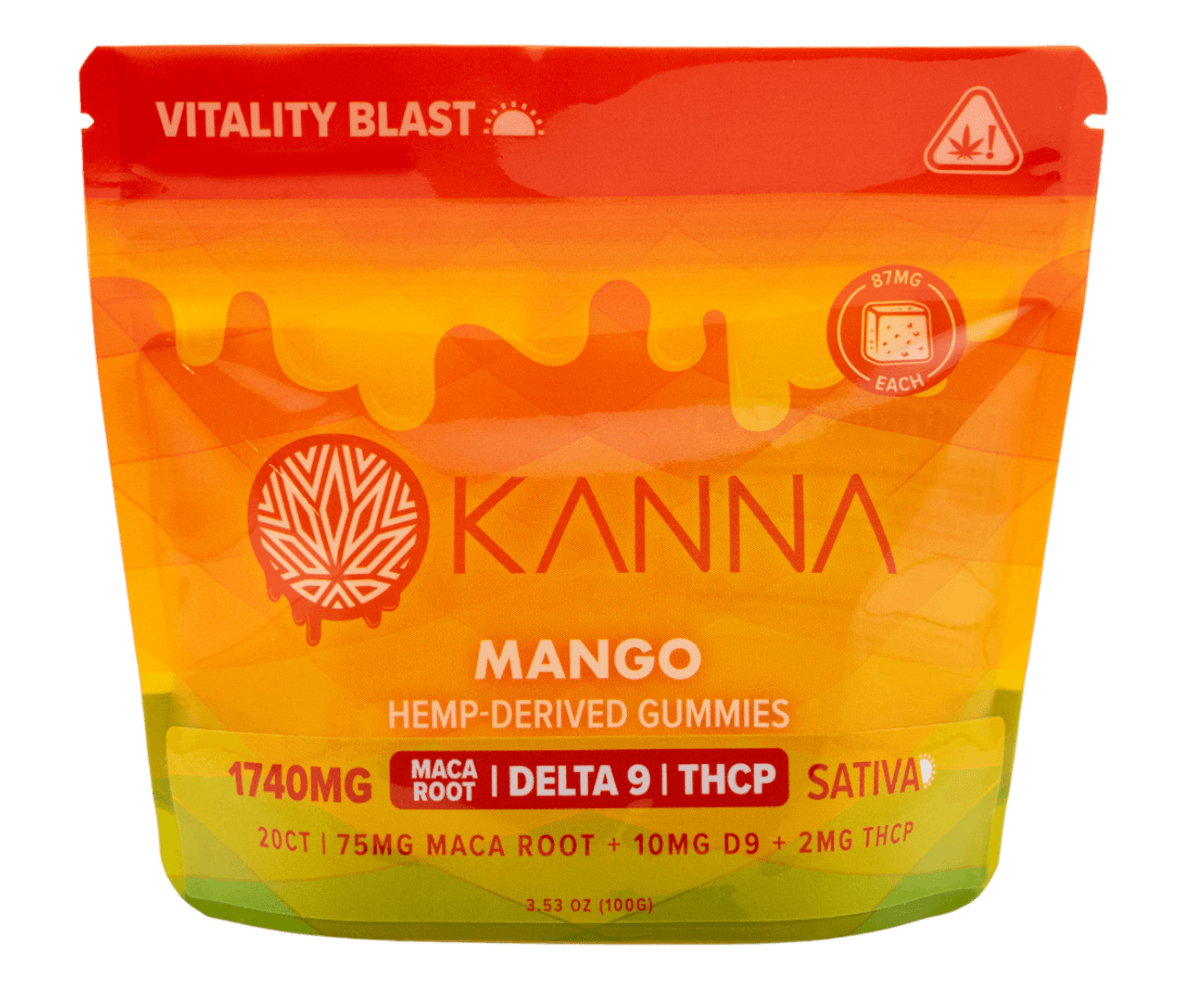 mango delta 9 gummies that are sativa and contain maca root