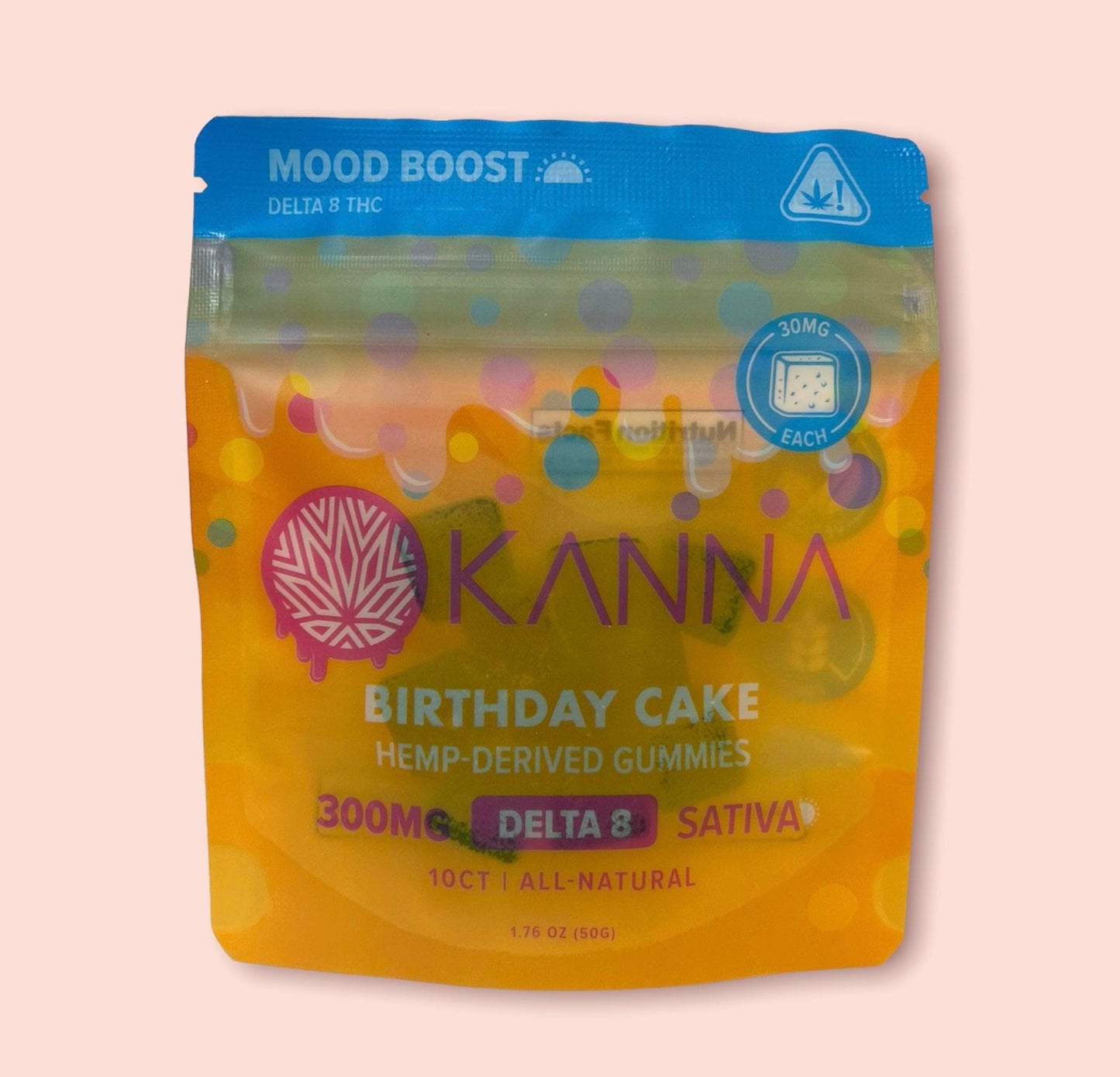 *NEW* KANNA 30mg Delta 8 THC Sativa Gummies
