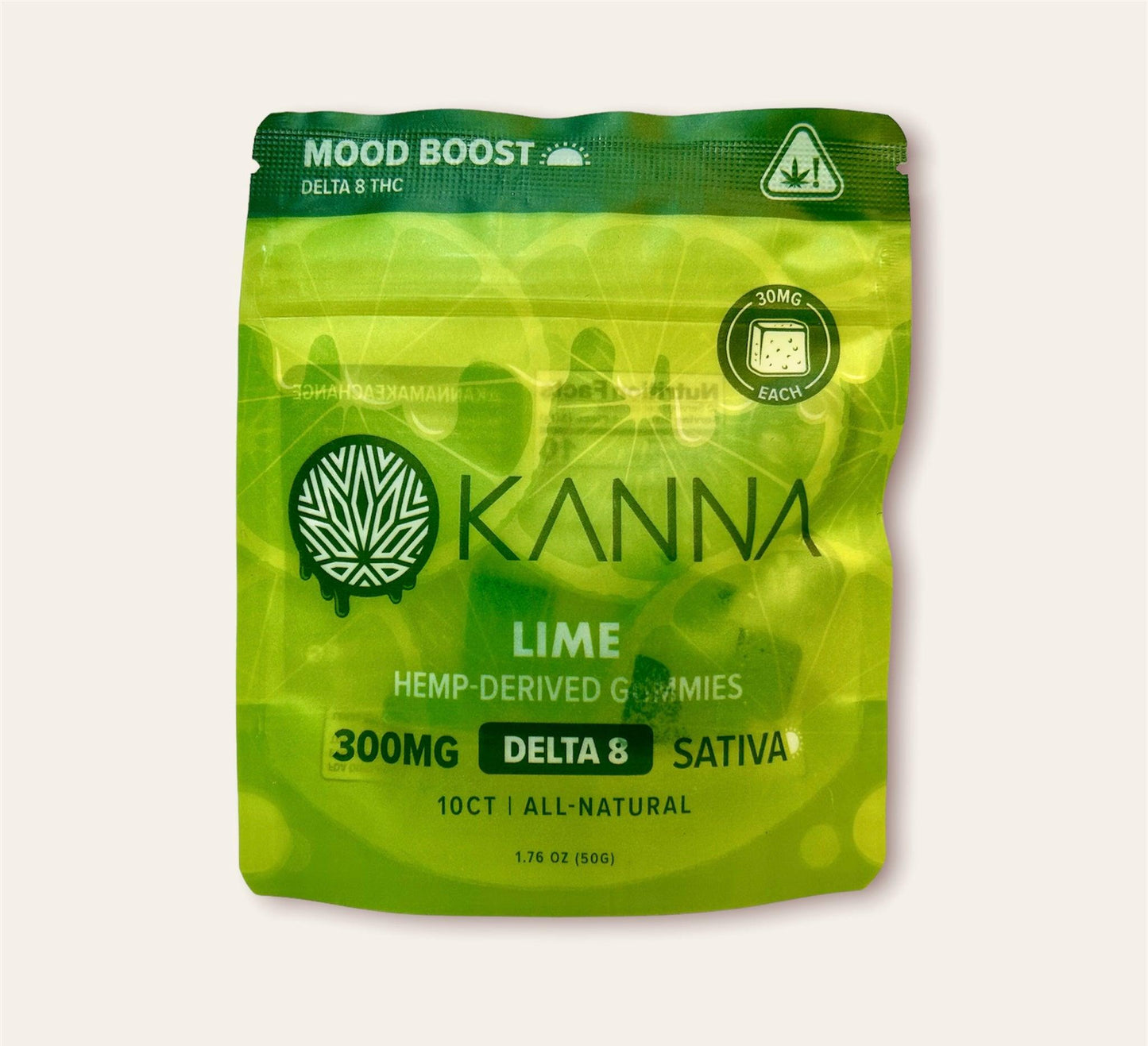 *NEW* KANNA 30mg Delta 8 THC Sativa Gummies
