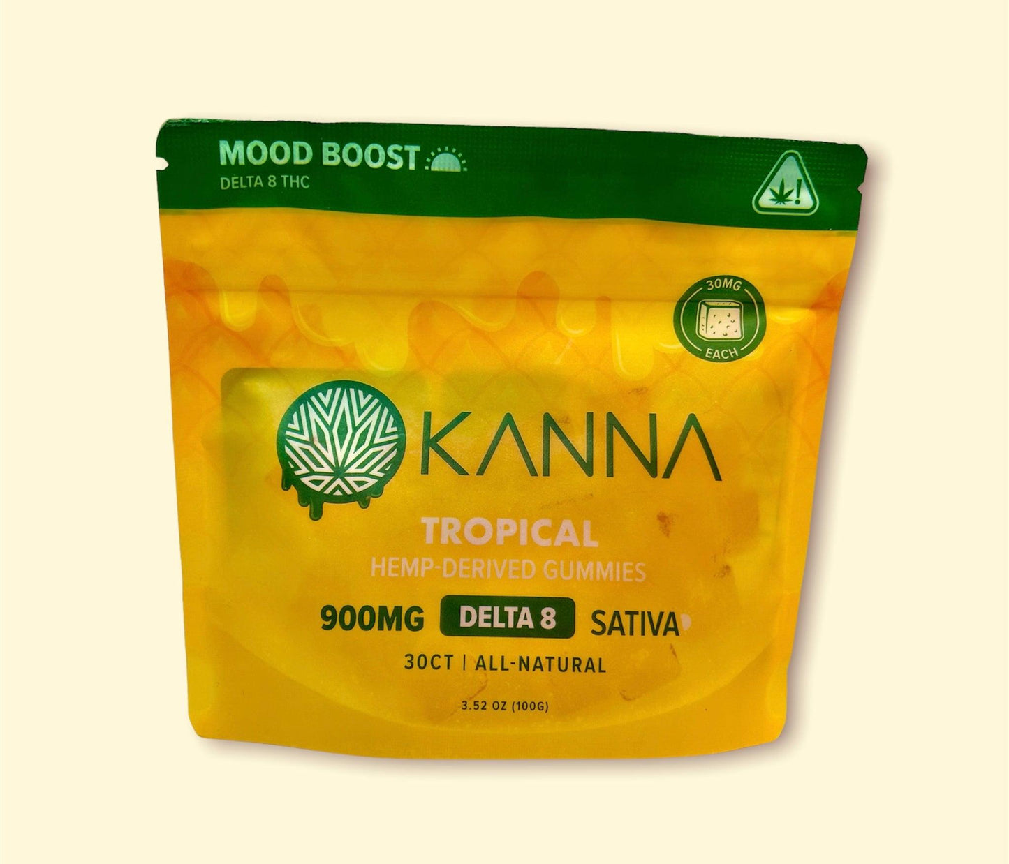 *NEW* KANNA 30mg Delta 8 THC Sativa Gummies