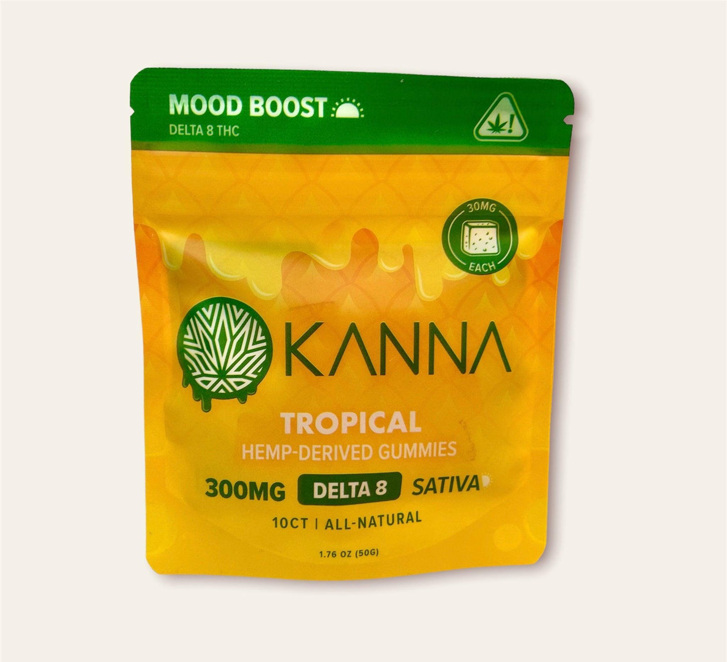 *NEW* KANNA 30mg Delta 8 THC Sativa Gummies