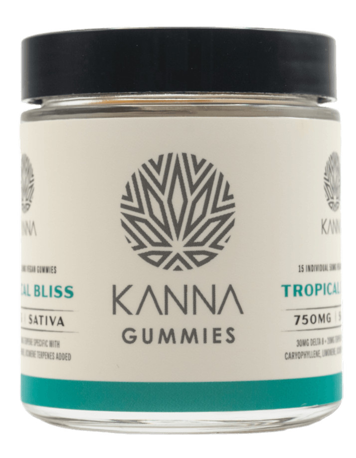 Tropical Bliss Delta 8 THC Gummies