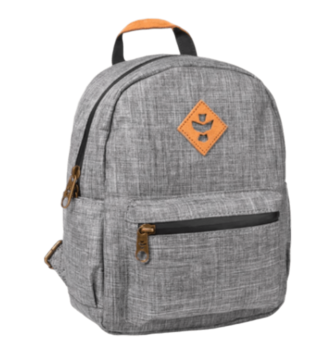 revelry smell proof mini backpack kanna cbd