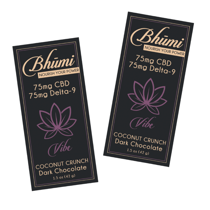 coconut crunch dark chocolate delta 9 kanna