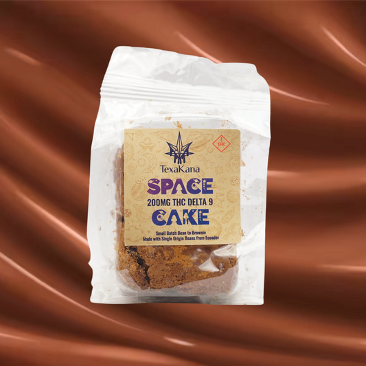 200mg Delta 9 THC Brownie - Space Cake