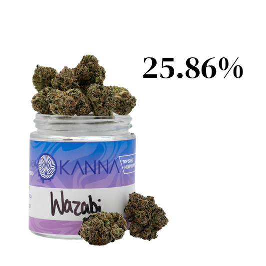 Wazabi THCA - Indica - 25.86%