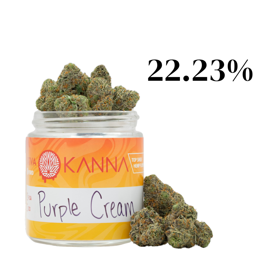 Purple Cream THCA - Sativa - 22.23%