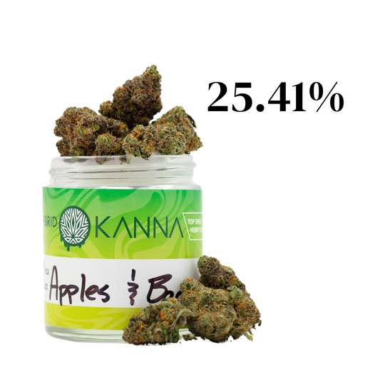 Apples & Bananas THCA - Hybrid - 25.41%