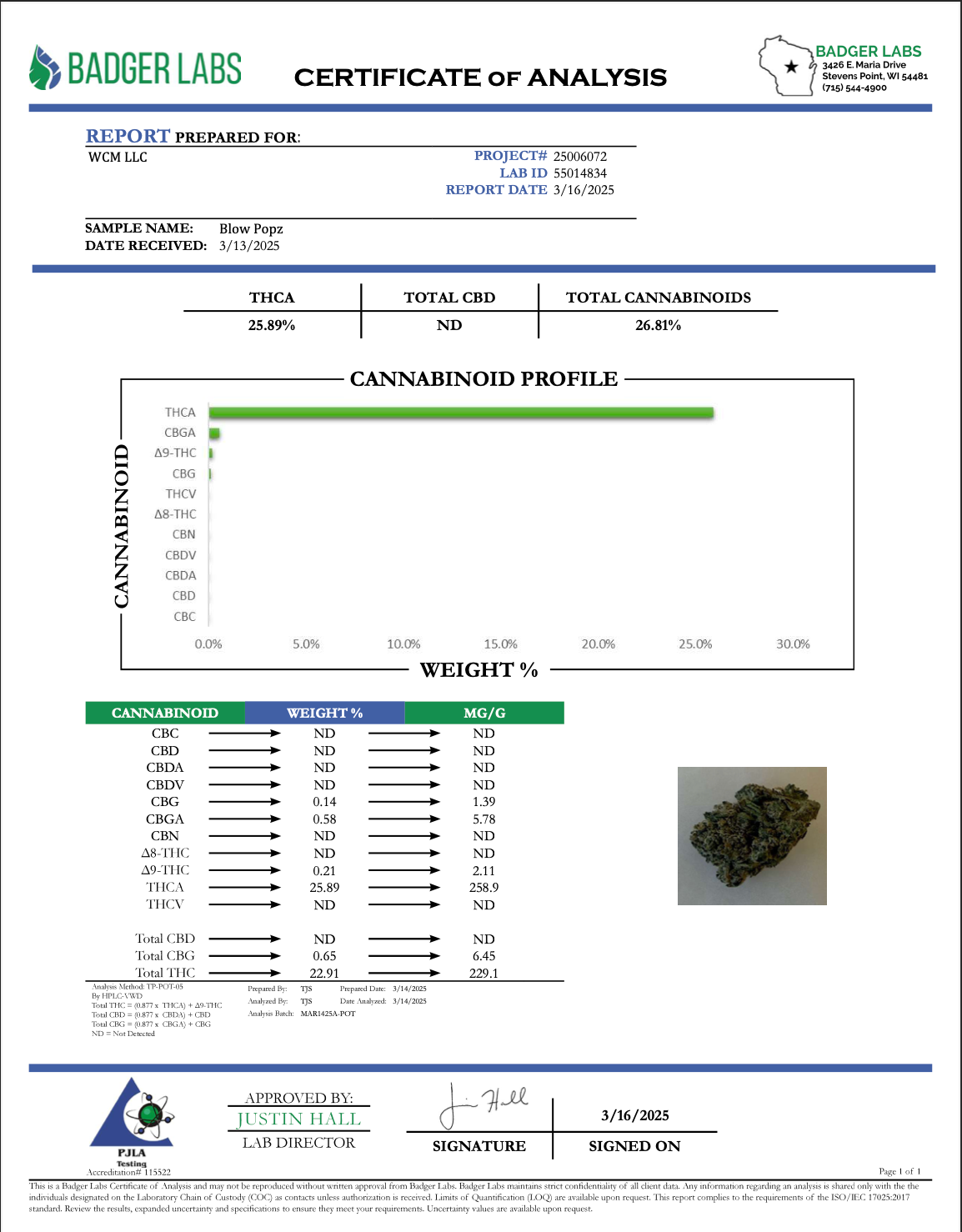 Blow Popz THCa - Sativa