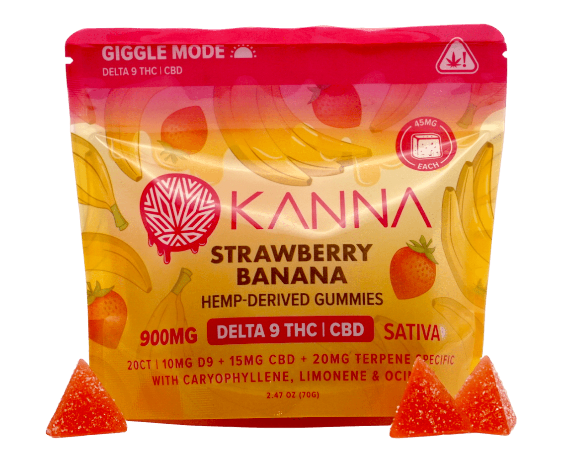 delta 9 gummy sativa strawberry banana kanna