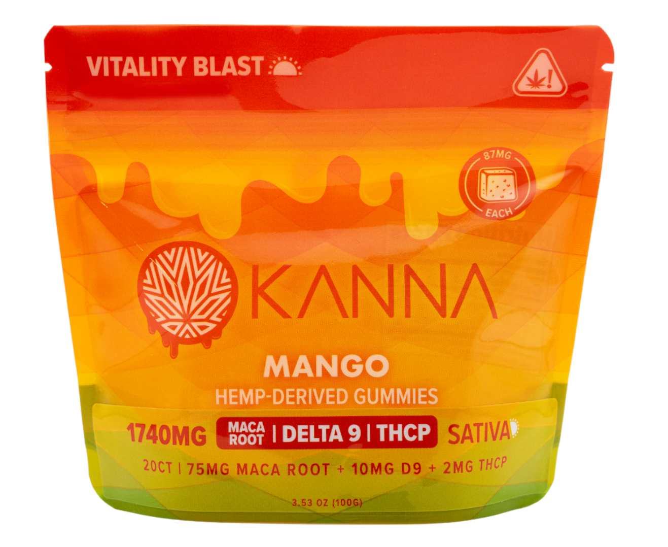 mango delta 9 gummies that are sativa and contain maca root