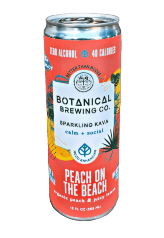 botanical brewing peach on the beach