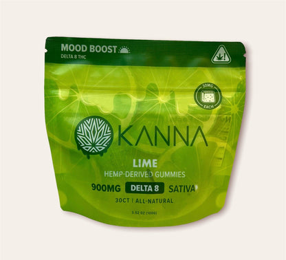 *NEW* KANNA 30mg Delta 8 THC Sativa Gummies - KANNA