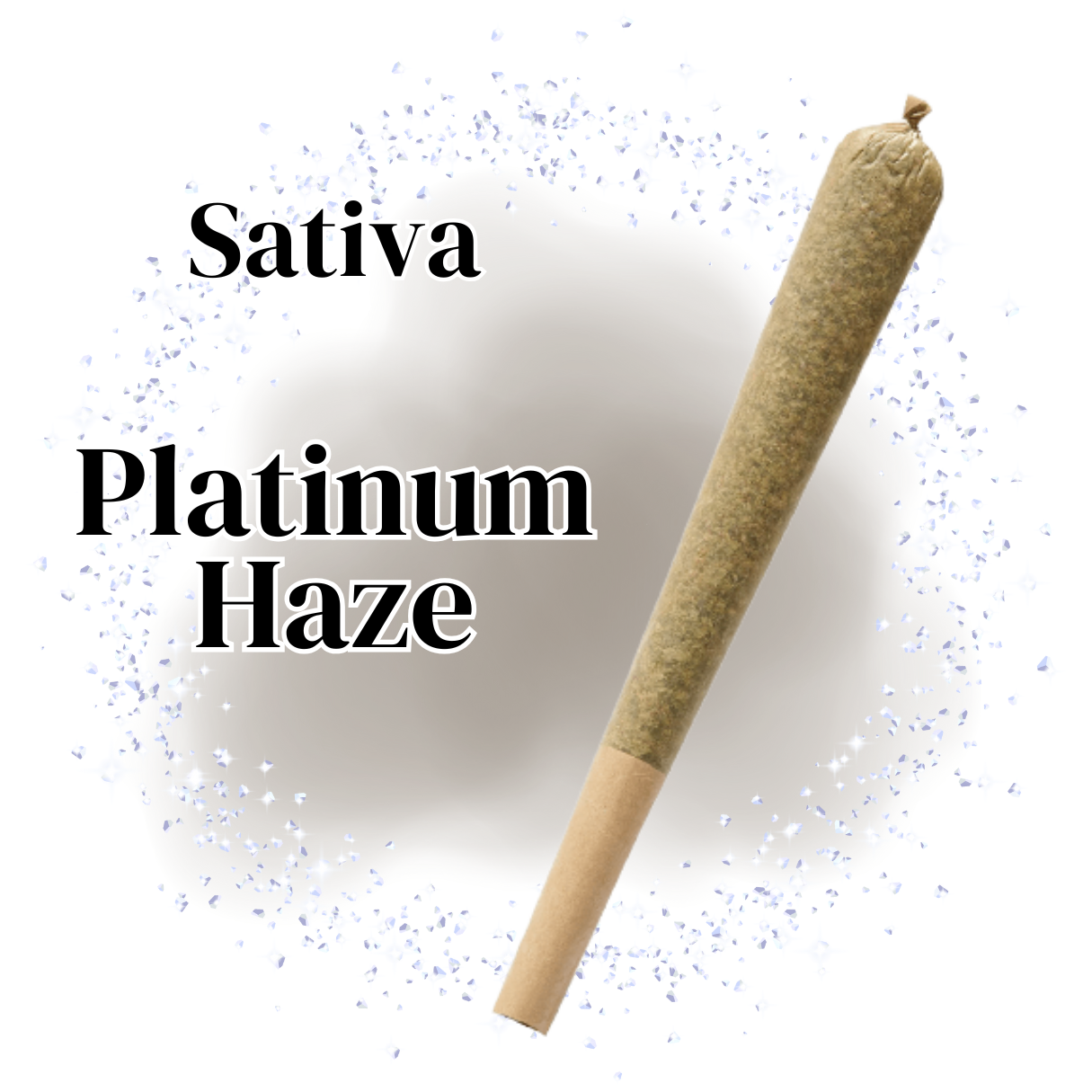 THCa preroll strain platinum haze